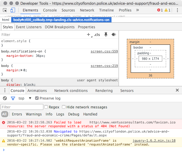 Opera blink devtools