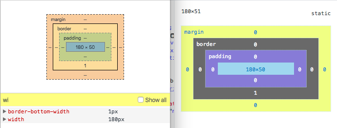 li width in CSS