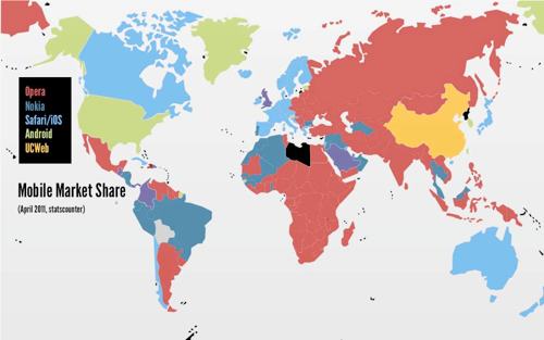 Mobile market map